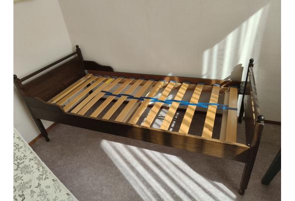Eenpersoonsbed (ook seniorenbed) compleet met matras en lattenbodem in zeer goede staat - IMG20260808103145
