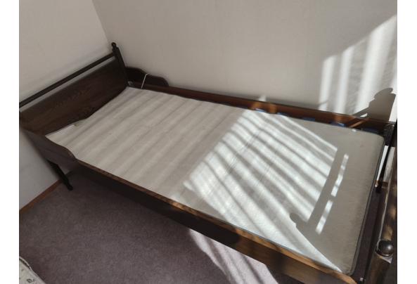Eenpersoonsbed (ook seniorenbed) compleet met matras en lattenbodem in zeer goede staat - IMG20260808103400