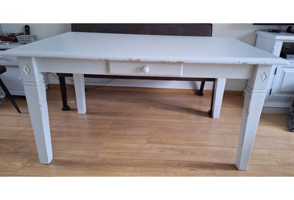 Eettafel van oorsprong oud grenen - 20260411_172125