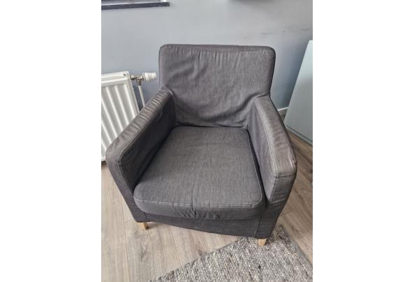 Mooie fauteuil Karlstad Ikea donkergrijs - 20260403_133630