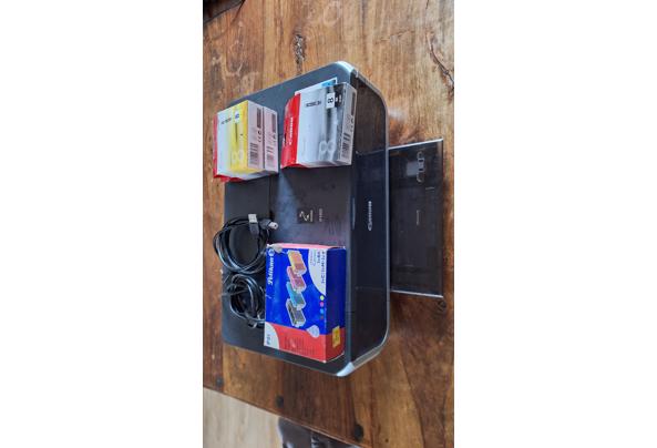 oude printer met cartridges - Canon-printer