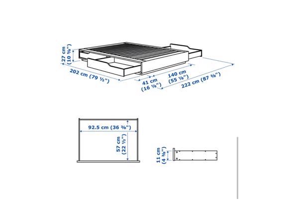Bed met lades, 140 x 200 - Screenshot_20261002_162652_Chrome