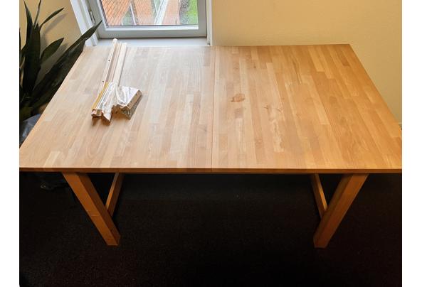 Uitschijfbare tafel Ikea. 150cm lang, 90breed, 75 hoog - IMG_0460