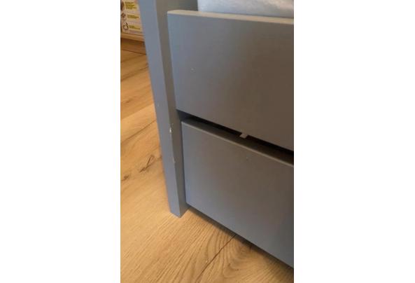 Grijze bedbank met opberglade, gedemonteerd - IMG_2768