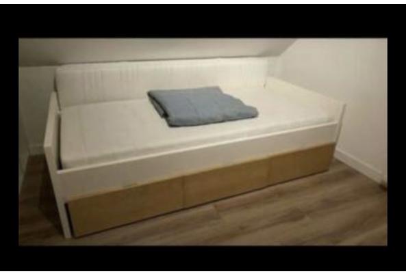 IKEA BED BREKKE 90x200 - AB63E02B-4A45-48D7-9763-52A6953BAA4B