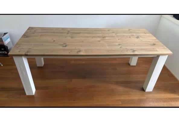 Mooie houten eettafel  - IMG-20250714-WA0001