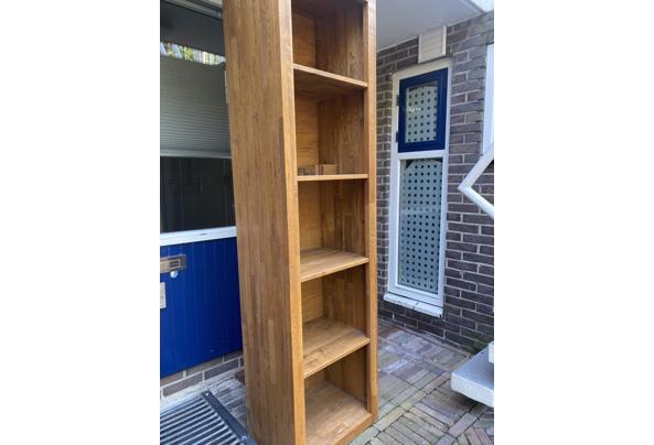 Eiken ( boeken) kast - IMG_0588