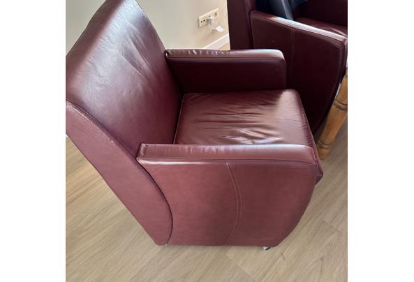 6 leren eetkamerstoelen - IMG_1209