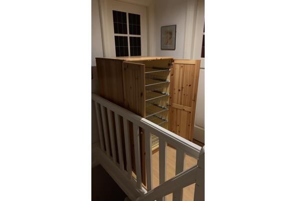 Mooie ruime houten Ikea opberger kast met deuren en lades - 986E185C-31CD-4685-9573-2C1CE3D98BBA