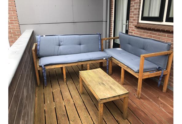 Loungeset voor buiten incl kussens  - 1E1D1E07-5903-4029-A871-8109562609EB