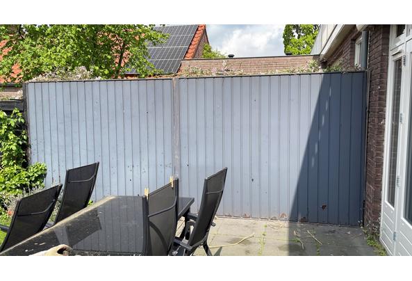 Metalen schutting delen (2 stuks) - 0F9FE137-C4DD-4F74-AC04-F0D546685B51