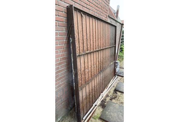 Metalen schutting delen (2 stuks) - d5770455-7684-43dd-bca4-467a397ef257