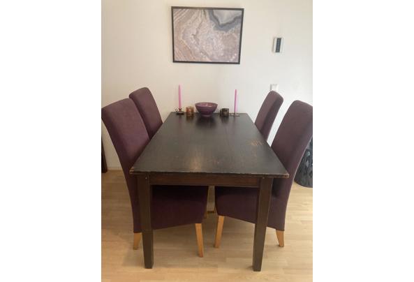 Vier eetkamer stoelen  - image0-(2)