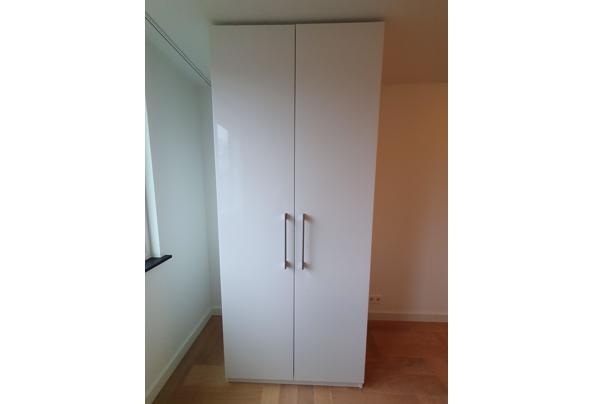 Hoge witte PAX kledingkast - 20251223_144135