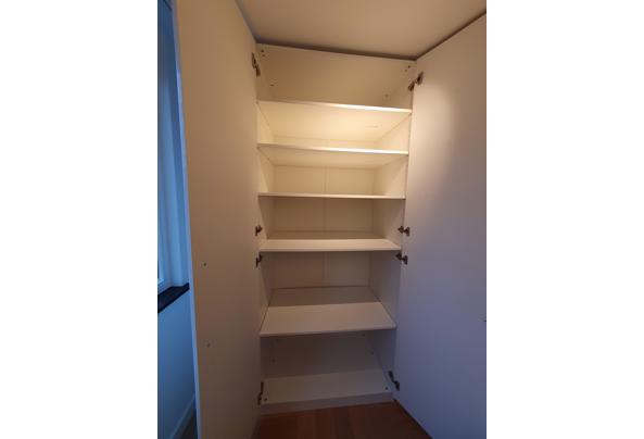 Hoge witte PAX kledingkast - 20251223_154231