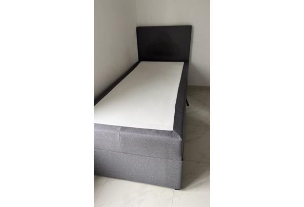 Eenpersoons bed met opbergruimte  - IMG_5990