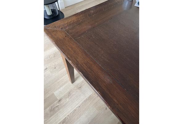 Uitschuifbare (van 2 naar 3 meter) donker eiken tafel - B7EAFC46-6FEC-4AE6-9F06-994275112132_1_201_a
