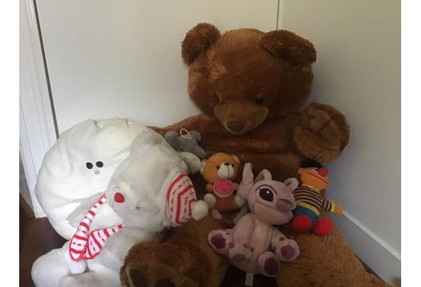 Teddyberen en andere knuffels - image