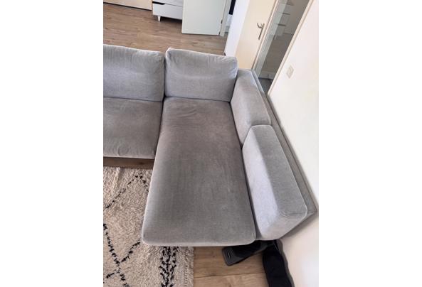 IKEA Nockeby 3-Zitsbank met chaise longue grijs - IMG_6042