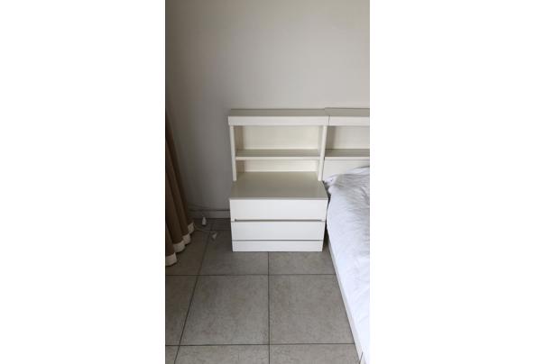 Twee persoons Auping bed met ombouw en nachtkastjes - 7F40583B-45E0-48ED-8F75-3F178B2B261C