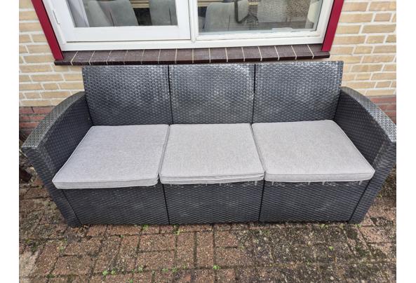 MaxxGarden driezits tuinbank inclusief kussens. - 20260307_154934