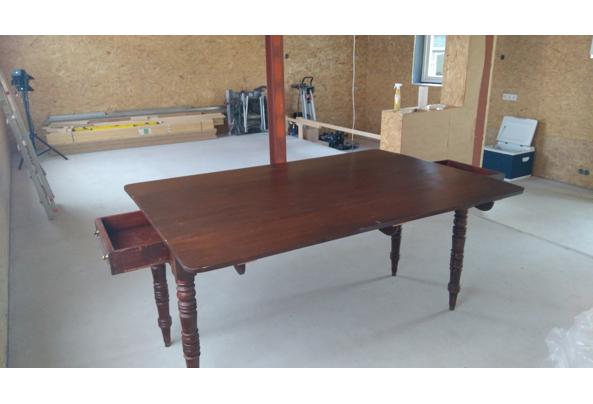 Antiek houten hangoor tafel - IMG_20210616_184741