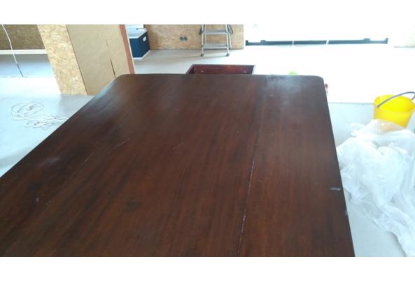 Antiek houten hangoor tafel - IMG_20210616_184748