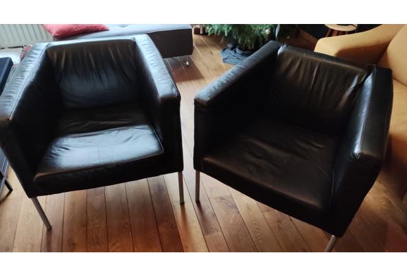 2 zwarte IKEA fauteuils - IMG_20211218_114644