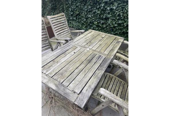 Teakhouten tuinset - IMG_1267