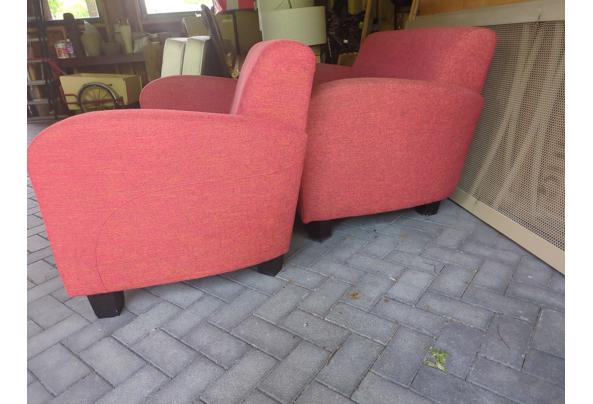 2 stoffen bankjes - 17788472598513665856405447703548