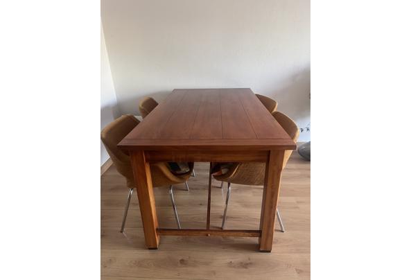 Eettafel hout  - IMG_6346
