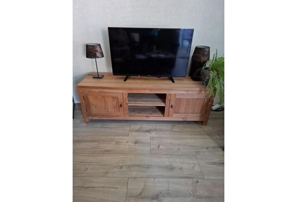 Teakhouten tv-meubel. - 17503980894837672435595088393189