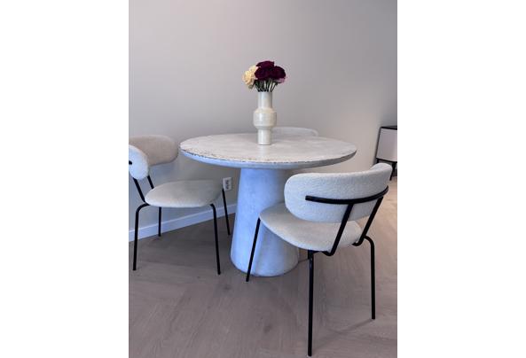 Ronde betonlook eettafel - IMG_9496