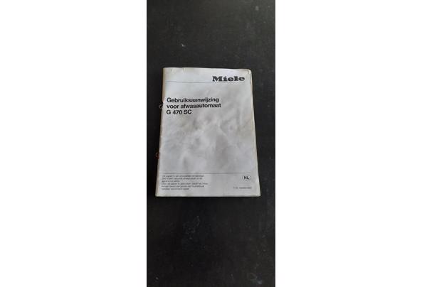 Vaatwasser Miele G 470 SC - MieleG470SC03 Vaatwasser Miele G 470 SC - MieleG470SC03