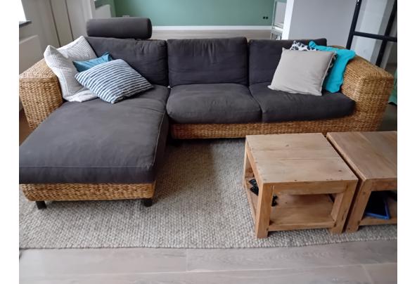 Hoekbank  160x280cm met rotan basis - 20260220_100306