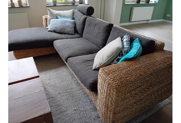 Hoekbank  160x280cm met rotan basis - 20260220_100319
