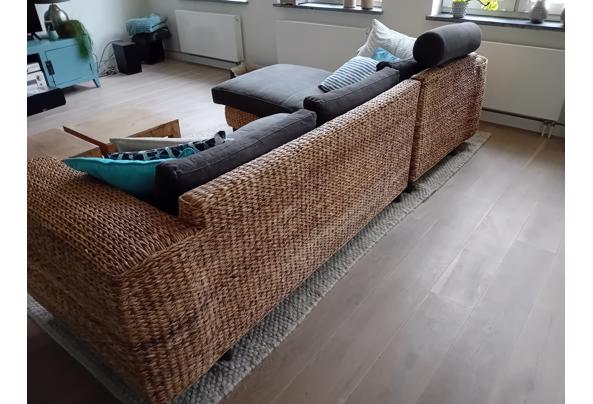 Hoekbank  160x280cm met rotan basis - 20260220_100446
