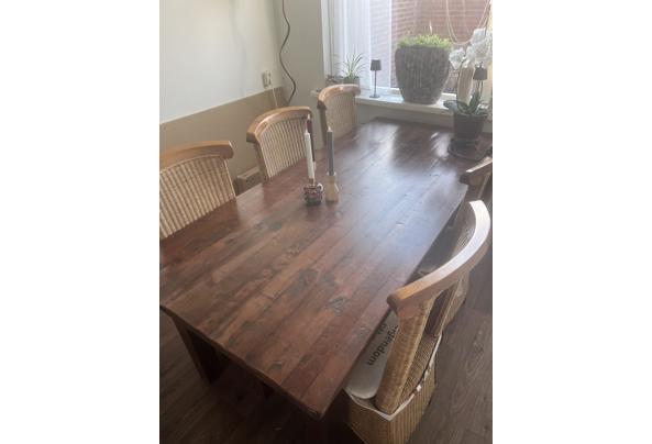 Eethoek met 6 stoelen  - IMG_0158