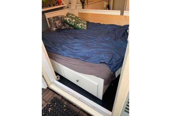 uitschuifbaar bed enkel tot dubbel  van 80-160 cm, ikea wit - IMG_0582_637411156621790957
