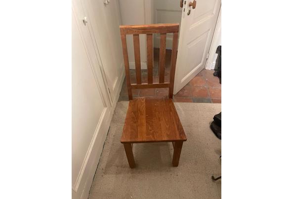 6x houten stoelen - Stoel-voorkant