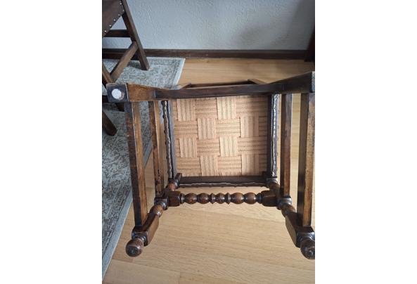 Eiken stoelen met leer bekleed 6 stuks heel mooi - 20261002_111826