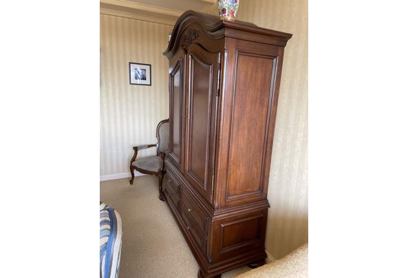 Massief eiken kast. Bestaat uit 2 delen. - IMG_4647