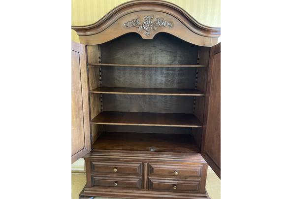 Massief eiken kast. Bestaat uit 2 delen. - IMG_4764