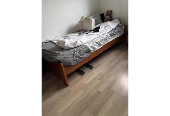 Grenen 1 persoonsbed zonder matras - IMG_4435