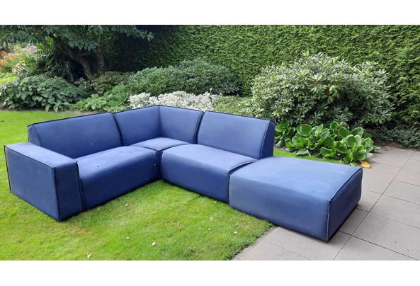 Blauw loungeset; Ideaal voor keet of studentenhuis - 20230822_131319