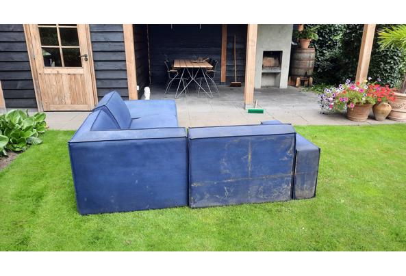 Blauw loungeset; Ideaal voor keet of studentenhuis - 20230822_131350