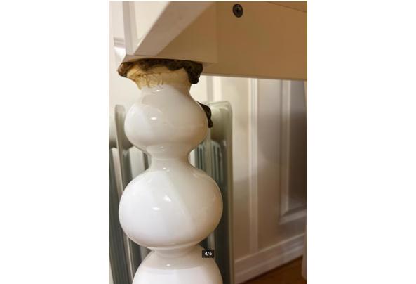 Nette salon tafel en eettafel met 6 bijpassende luxe stoelen - Eettafel-poot- Nette salon tafel en eettafel met 6 bijpassende luxe stoelen - Eettafel-poot-