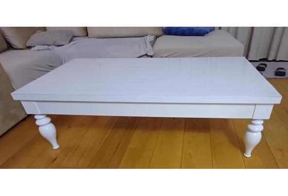 Nette salon tafel en eettafel met 6 bijpassende luxe stoelen - Salontafel- Nette salon tafel en eettafel met 6 bijpassende luxe stoelen - Salontafel-