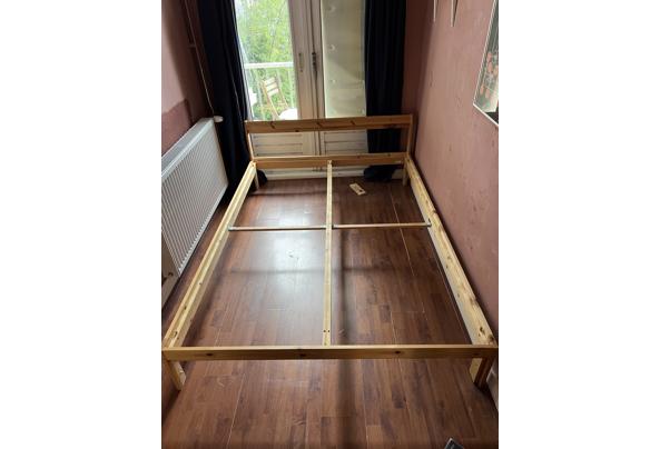 Mooi werkend Ikea bed, lattenbodem en optioneel matras - IMG_4117