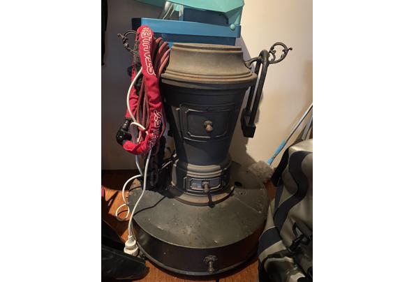 Gietijzeren potkachel gaskachel retro - IMG_5781